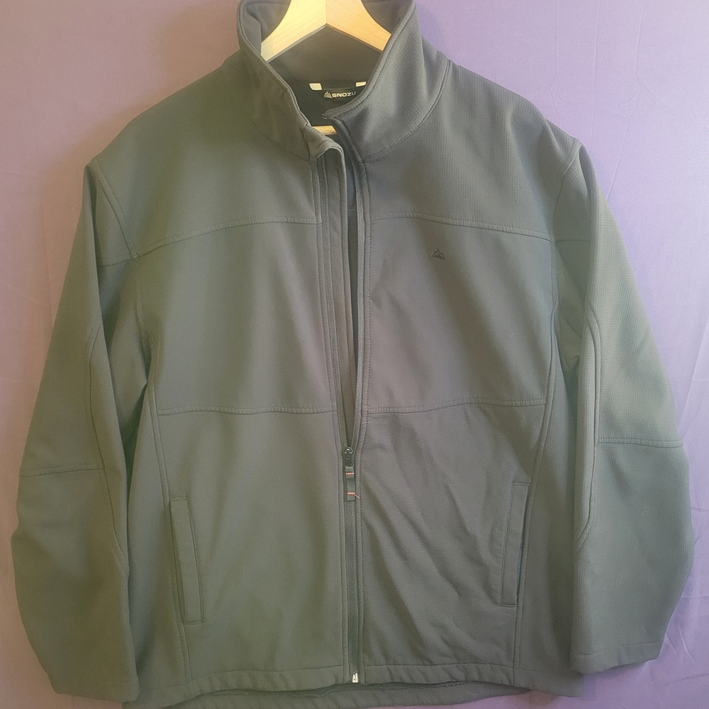 Snozu Men's Black Performance Jacket. Size L